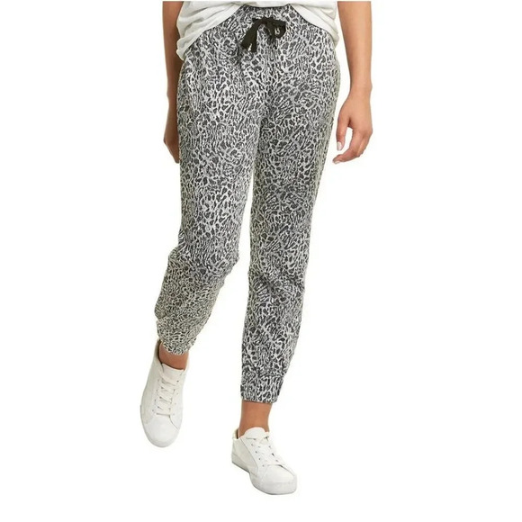 Adyson Parker Heather Grey Combo Print Joggers Size 2X NEW - Picture 1 of 10